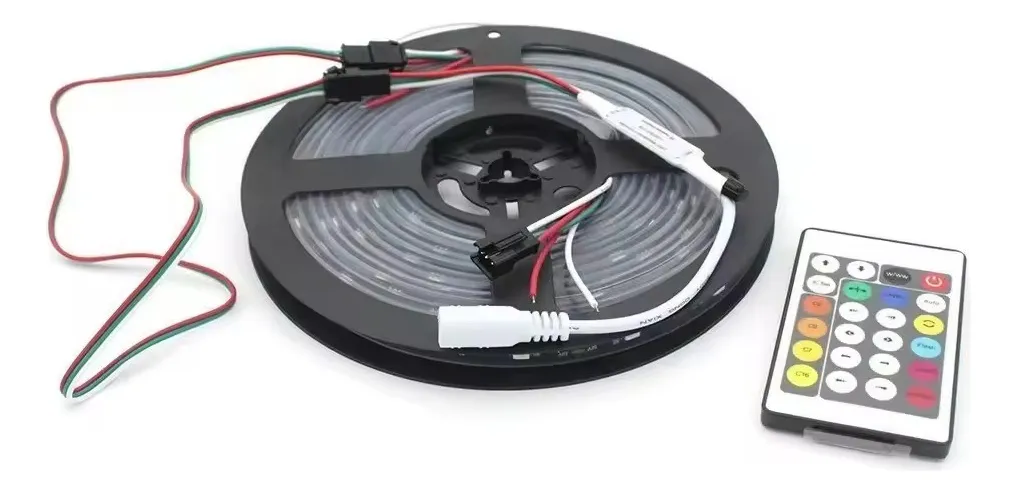 2m Extensión Conector Eléctrico Jst 3 Pines Tira Led