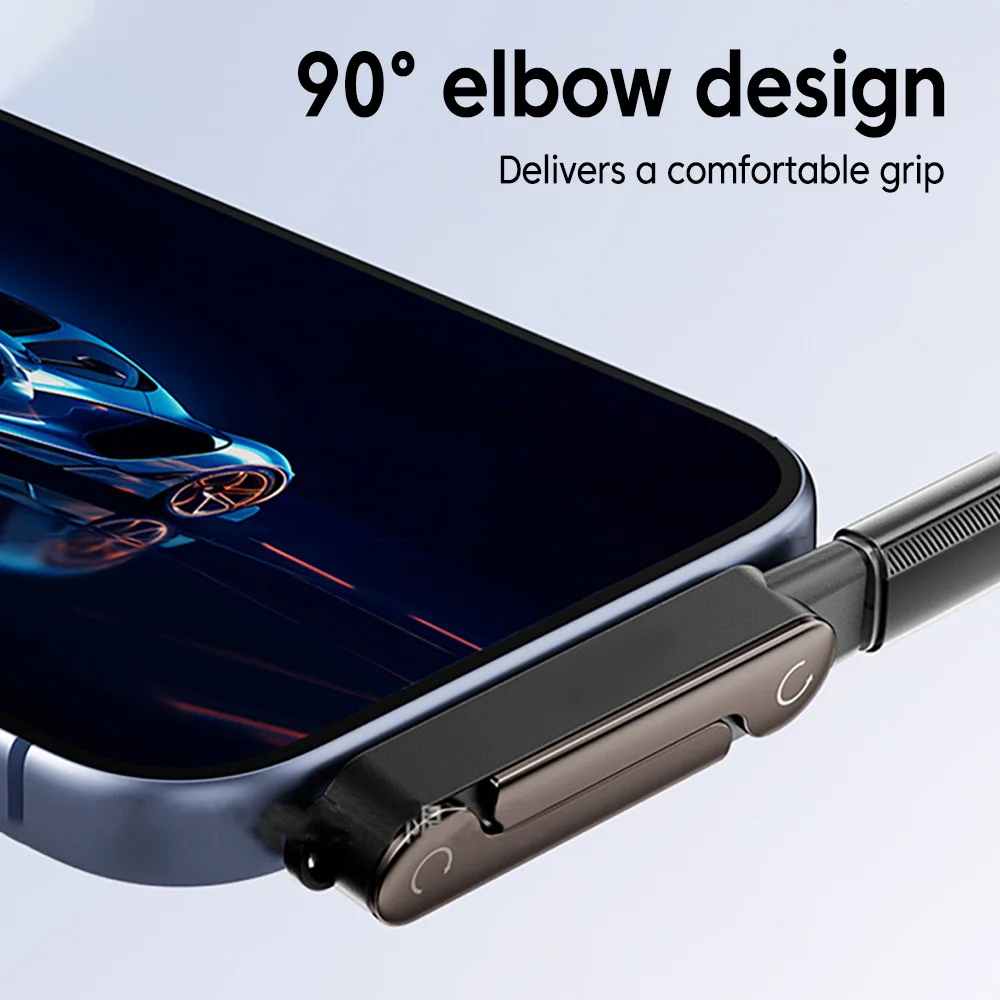 Adaptador USB-C OTG Carga Rápida 240W Plegable