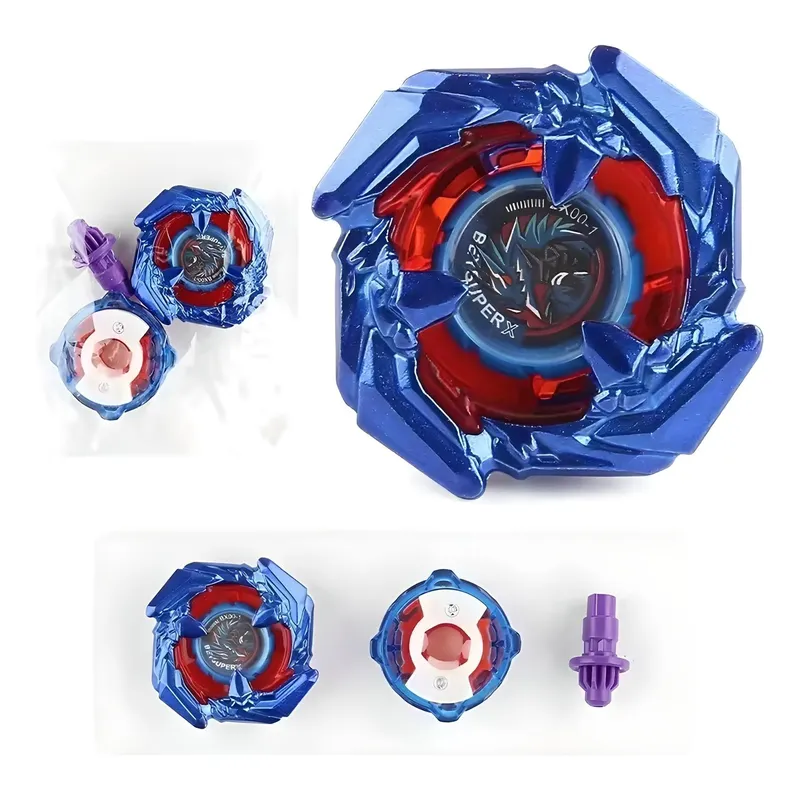 Beyblade Series Bx Juguete Trompo Armable Metalico Azul