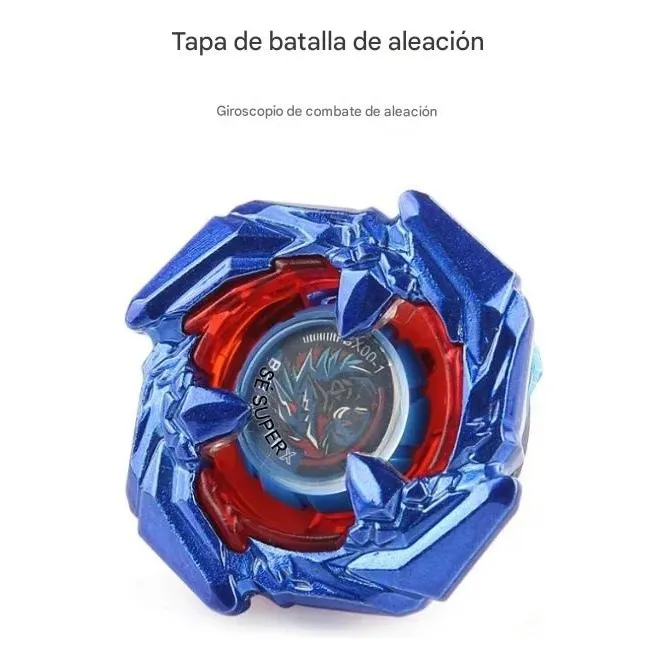 Beyblade Series Bx Juguete Trompo Armable Metalico Celeste