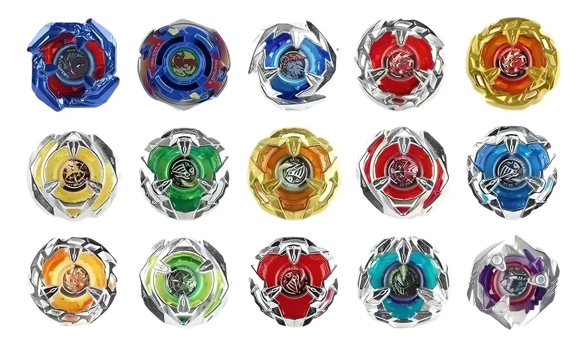 Beyblade Series Bx Juguete Trompo Armable Metalico Lanzador Negro
