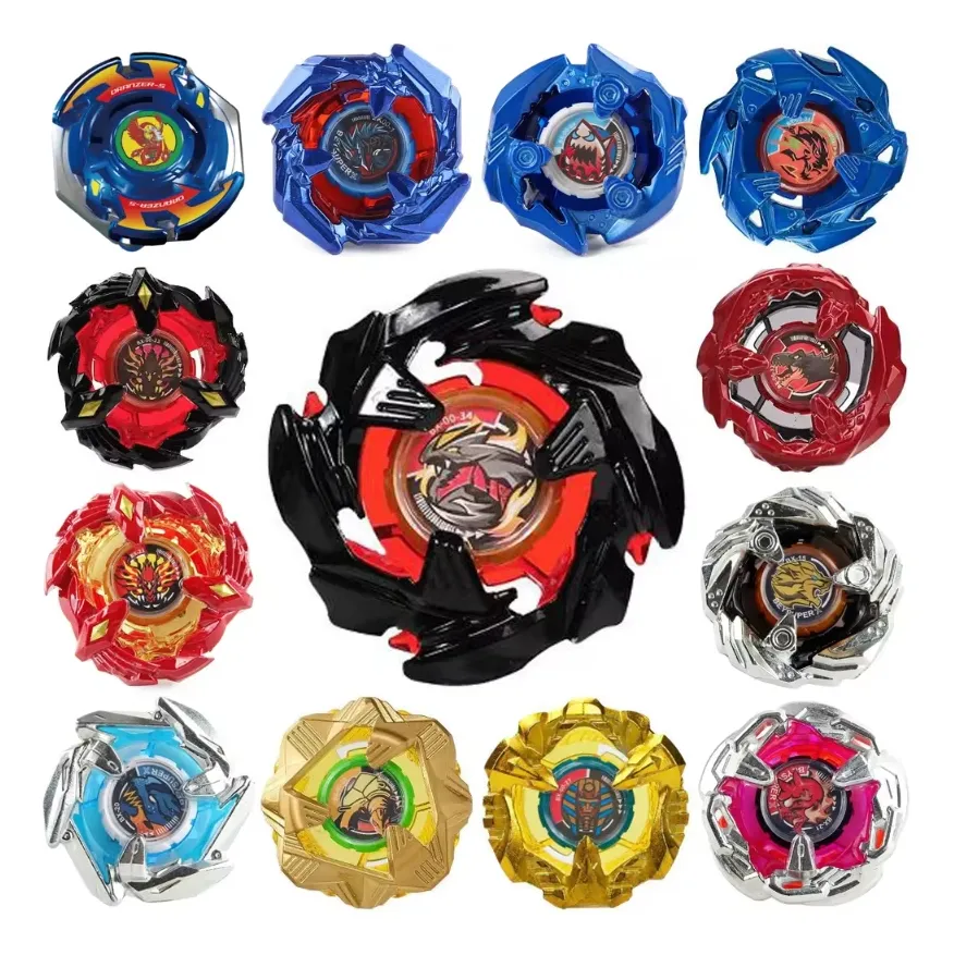 Beyblade Series Bx Juguete Trompo Armable Metalico Negro Naranja