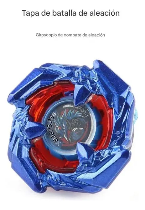 Beyblade Series Bx Juguete Trompo Armable Metalico Negro Naranja
