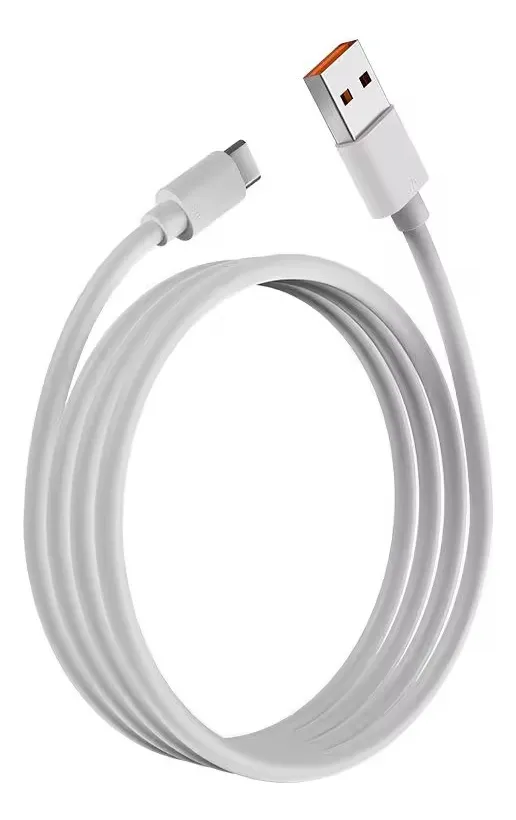Cargador Blanco Carga Rapída Usb Tipo C 120w 10a