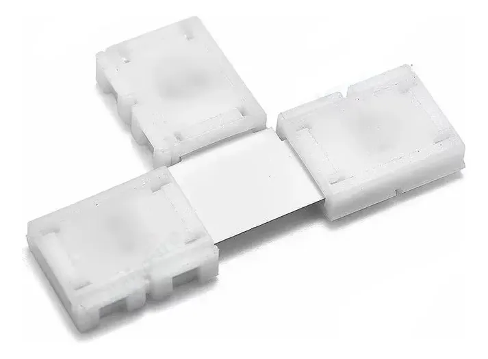 Conector Tira Led Tipo T 2 Pines Ancho 8mm Unicolor