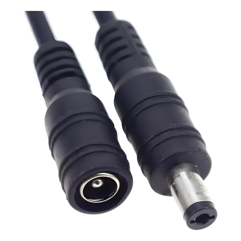 Conector Tiras Led Dc Hembra Y Macho 2.1mm X 5.5mm