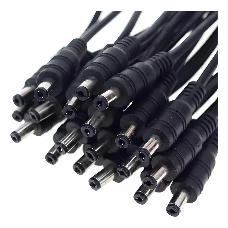 Conector Tiras Led Dc Hembra Y Macho 2.1mm X 5.5mm