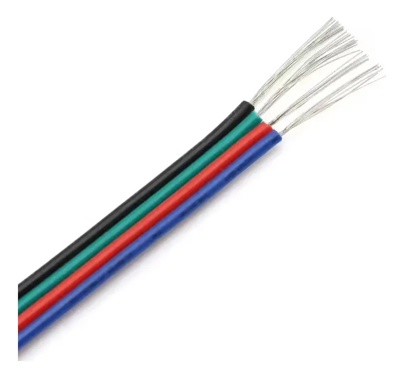 Conectores Cable Jst 4 Pines Tiras Led 10cm - Rgb