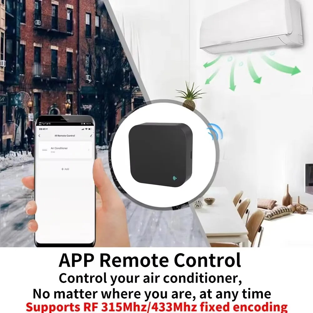 Control Inteligente Wifi Ir + Rf Smart Life Alexa Google