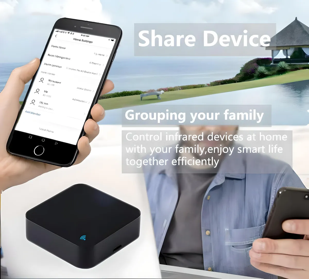 Control Inteligente Wifi Ir + Rf Smart Life Alexa Google