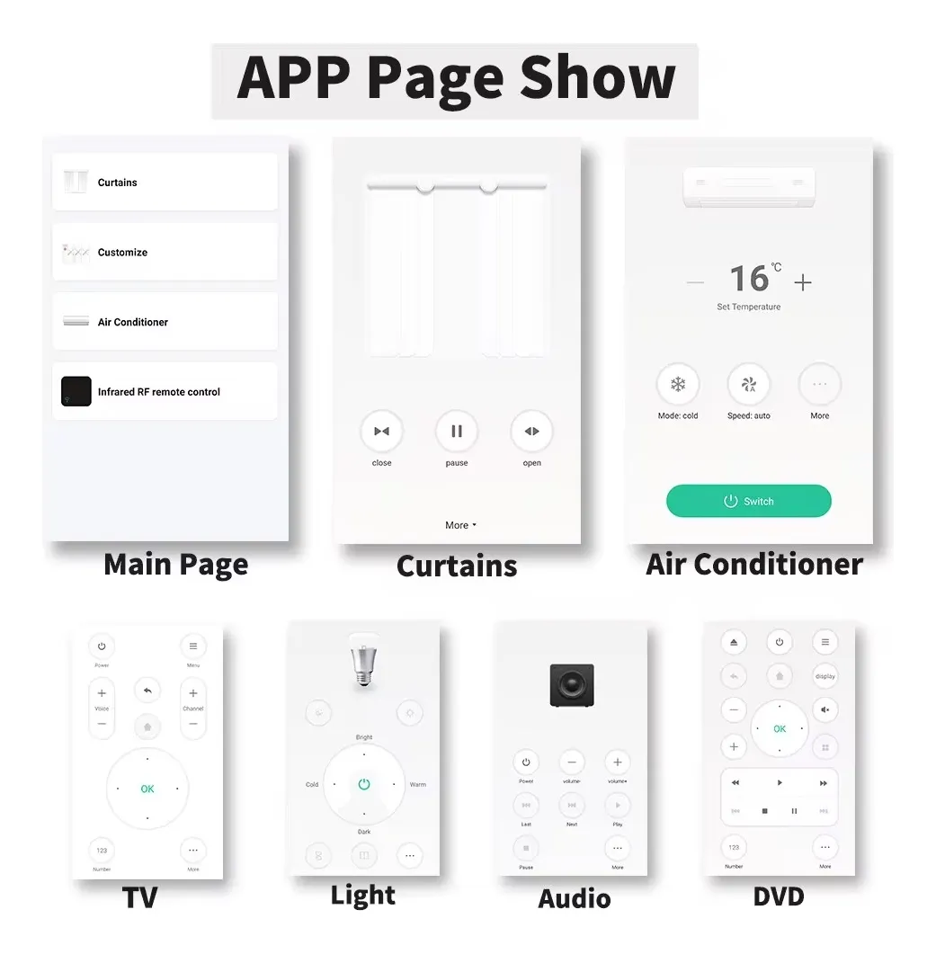 Control Inteligente Wifi Ir + Rf Smart Life Alexa Google