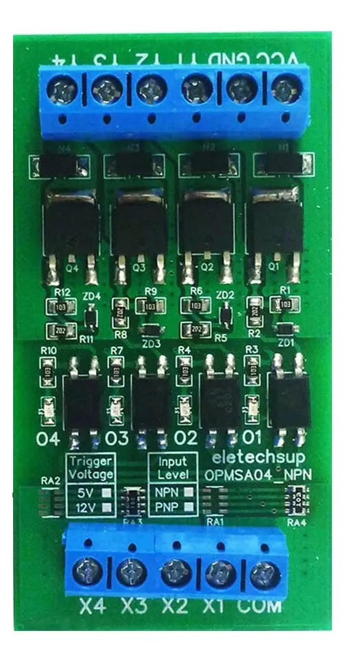 Convertidor Señal Plc Sensor 8 - 24v Pnp A 3.3 - 24v Npn