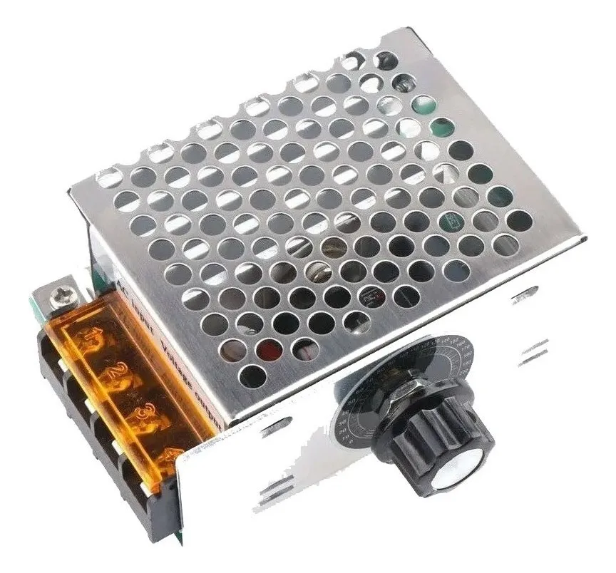 Dimmer 4000w 110-220 Ca Regulador Voltaje Velocidad Dimer