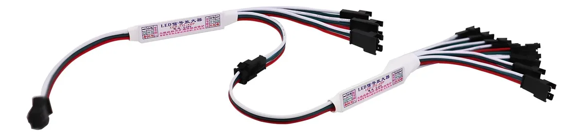 Divisor Amplificador Tira Led Digital Pixel 4 Canales Rgbic