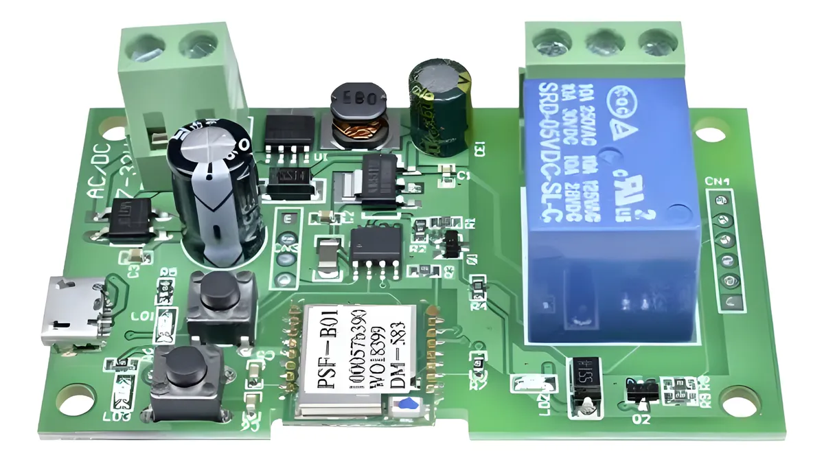 Ewelink Interruptor Inteligente Chapa Porton Wifi 1 Canal Dc7-32v Module