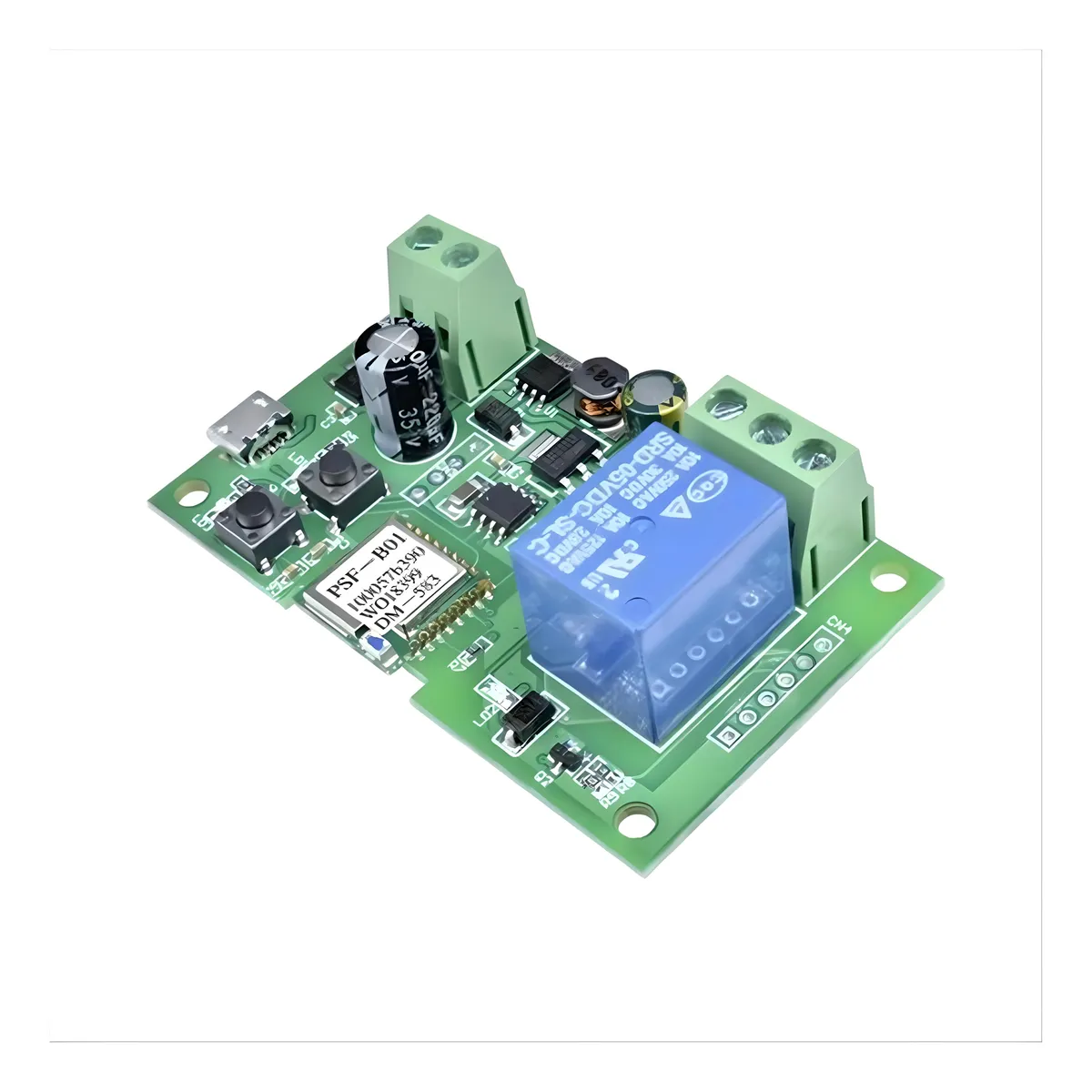 Ewelink Interruptor Inteligente Chapa Porton Wifi 1 Canal Dc7-32v Module