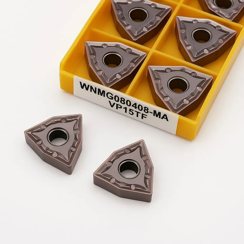Insertos Desbaste Herramienta Corte Wnmg080408 Ma Vp15tf