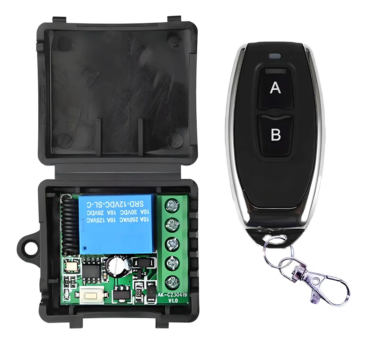 Interruptor Inalámbrico Rf433mhz Contacto Seco 10a C/ Mando