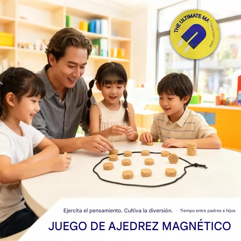 Juego De Mesa Ajedrez Magnético Para Niños Y Adultos