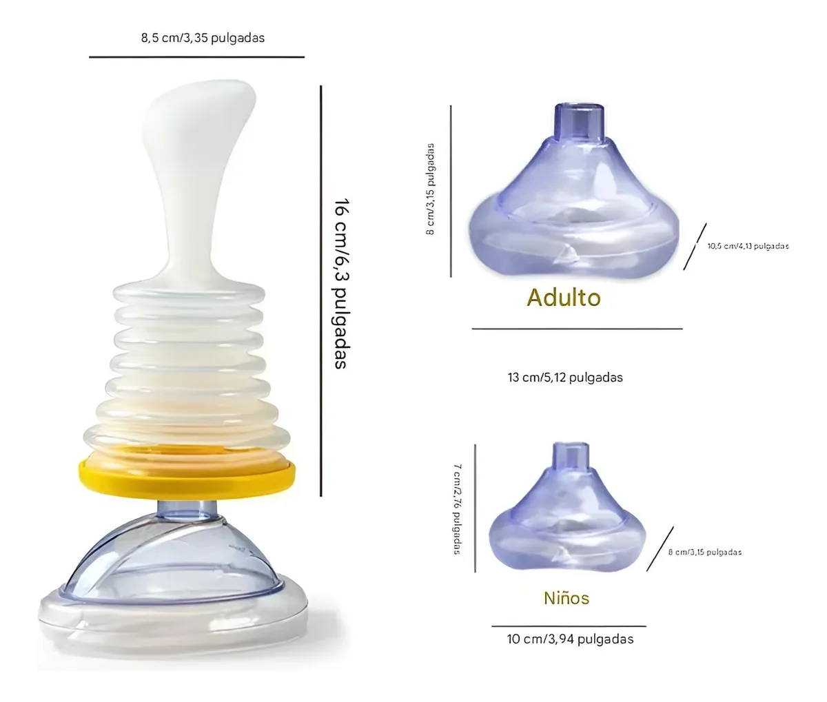 Kit Anti Atragantamiento Portátil Primeros Auxilios