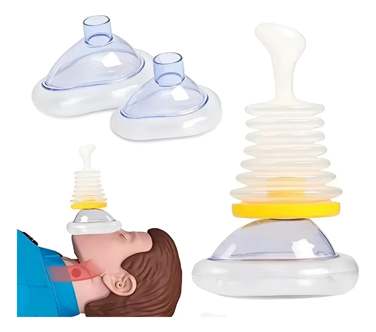 Kit Anti Atragantamiento Portátil Primeros Auxilios