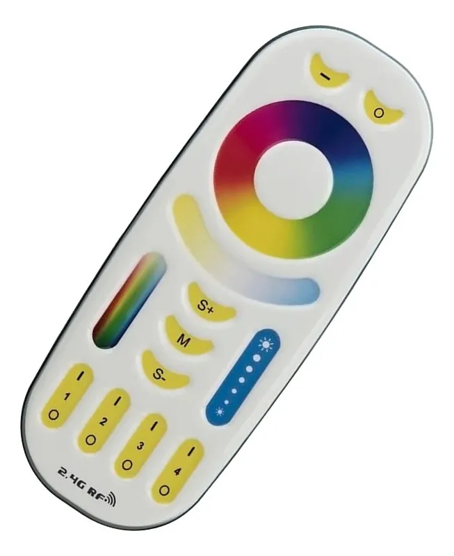 Kit Controlador Tira Led Miboxer Rgb + Cct C/ Control Rf