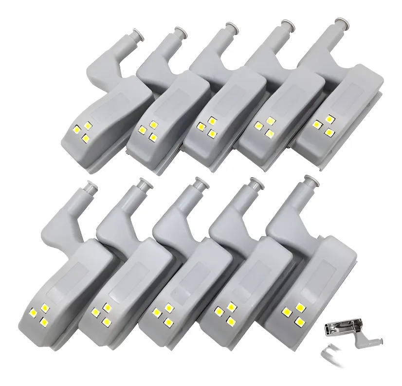 Lamparas Bisagra Led Armario Cocina Cajon Blanco Frio