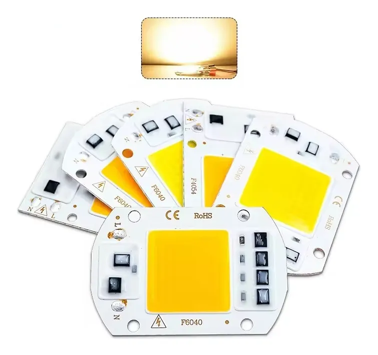 Led Cob 50w Alta Potencia 110v Selecciona Tono ww