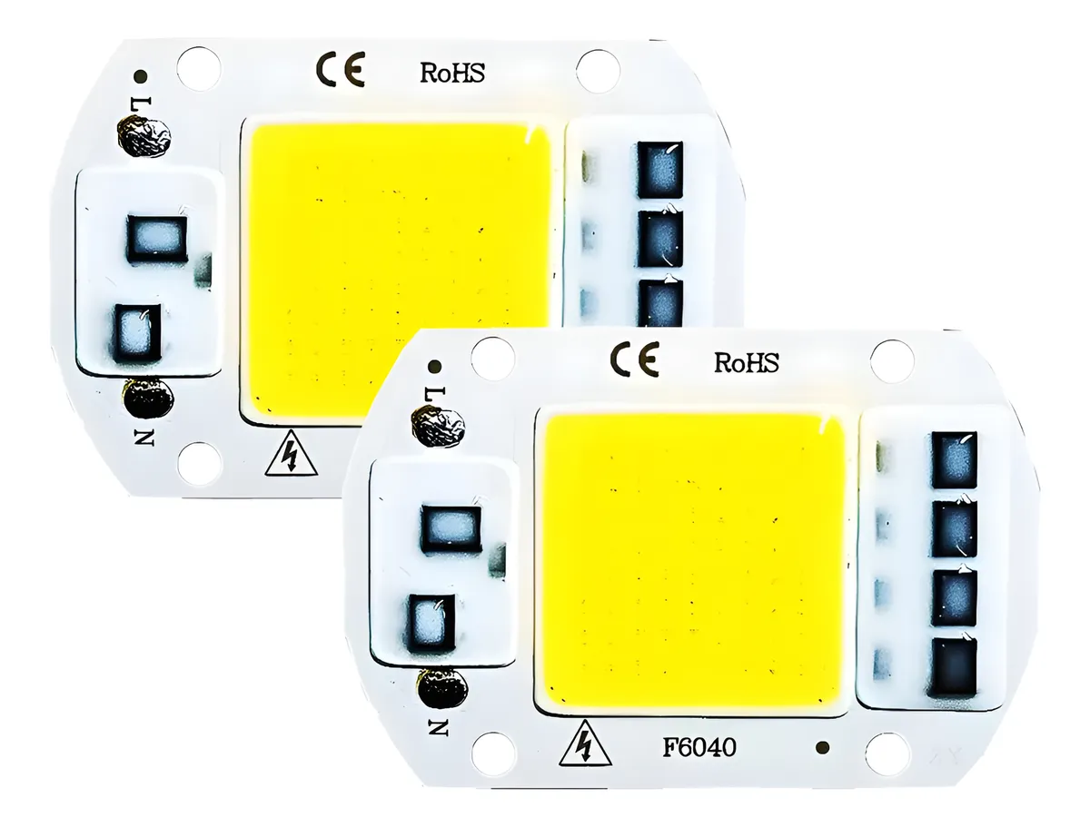 Led Cob 50w Alta Potencia 110v Selecciona Tono