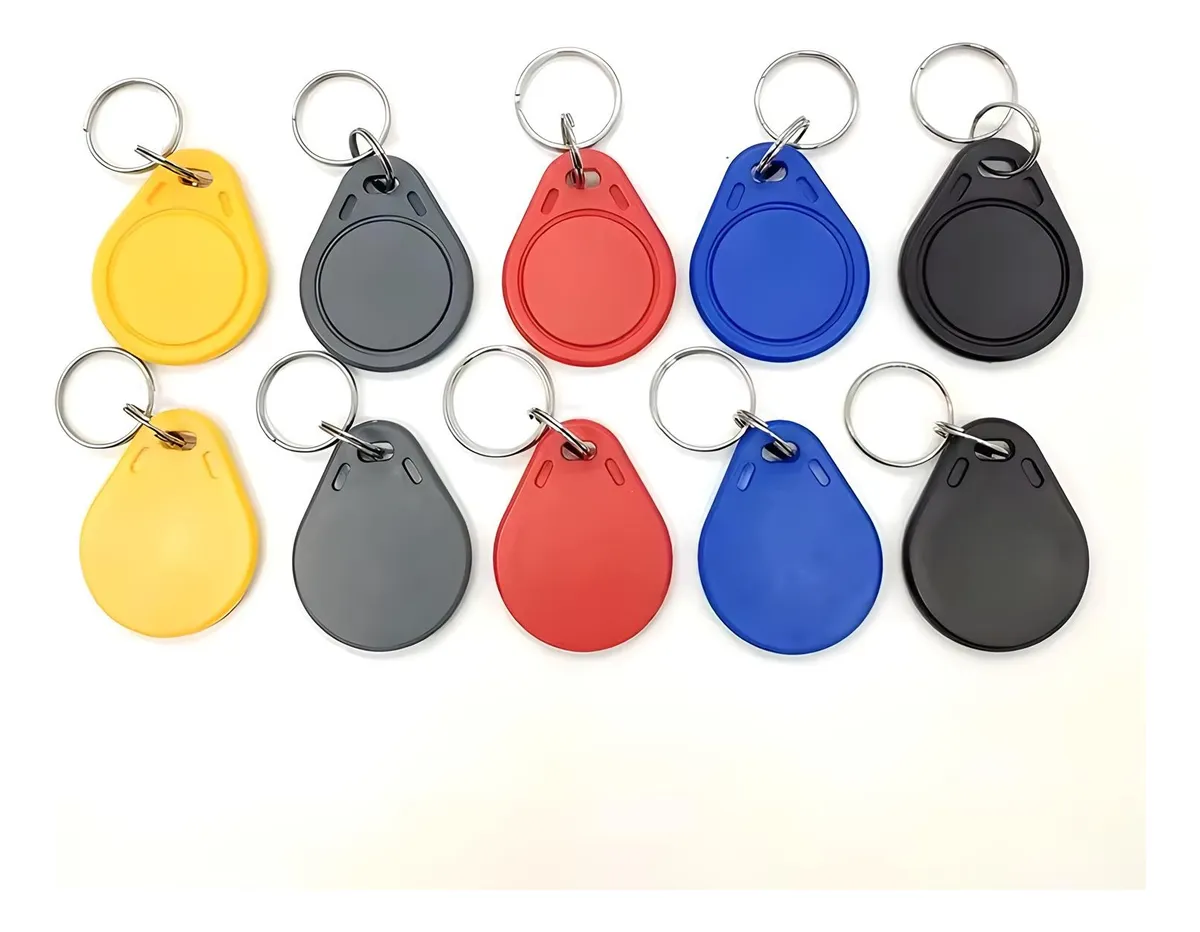 Llaveros Proximidad Tags Duplicables Rfid 13,56 Mhz Mixcolores