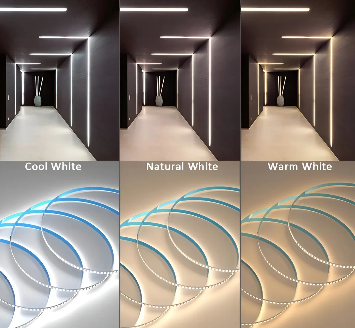 Rollo 10m Tira Led Secuencial Efecto Agua Corriendo 24v CW