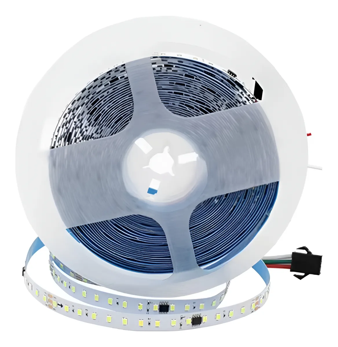 Rollo 10m Tira Led Secuencial Efecto Agua Corriendo 24v WW