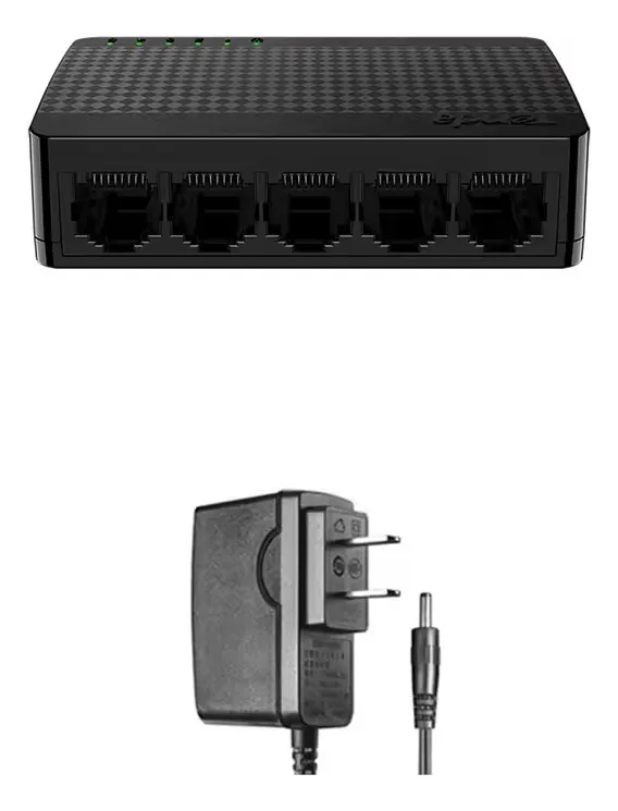 Switch Gigabit Tenda Sg105m 5 Puertos 10/100/1000 Gbps F