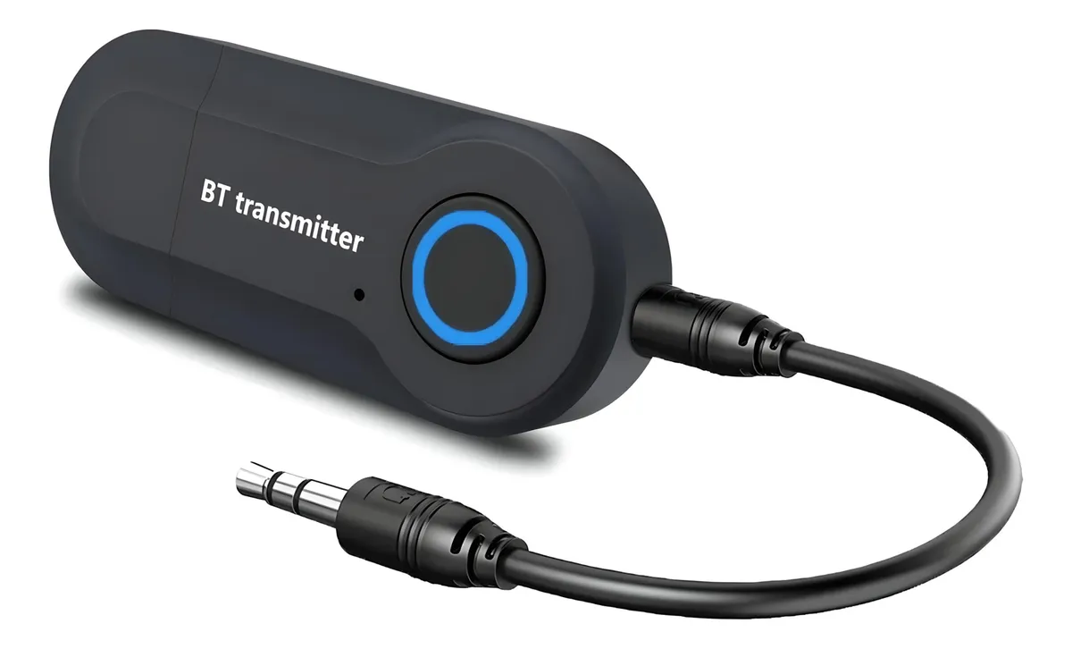 Transmisor De Audio Bluetooth 3.5mm Interfaz Usb Inalámbrica